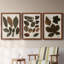 Autumnal Leaves I - Ensemble de 3 peintures sur toile encadrées-1075247887-1075247880