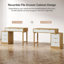 Petit bureau d'ordinateur avec tiroirs-263560375