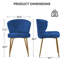 Fauteuil d'appoint en velours avec pieds en métal doré-1821210760