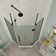 Merrick Frameless 40" x 72" Neo-Angle Hinged Shower Enclosure