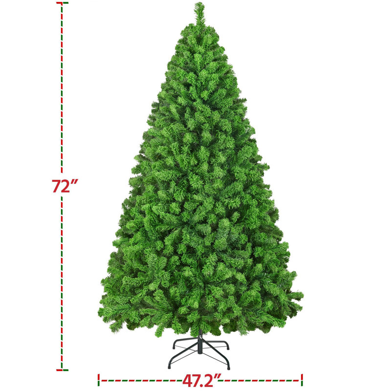 Arbre de Noël artificiel pré-éclairé, 6'