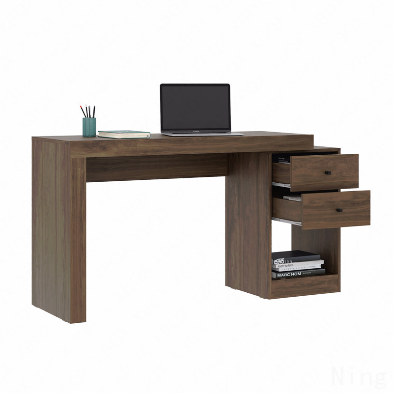 Bureau à domicile extensible - Noyer, Noyer