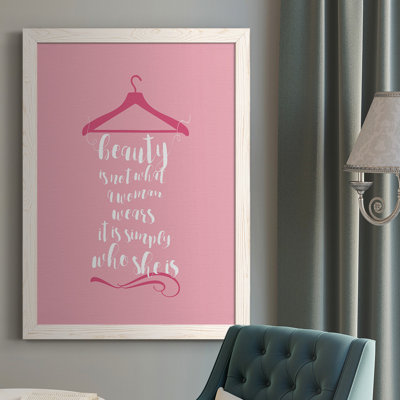Marshfield Beauty in Pink - Single Picture Frame Print on Canvas