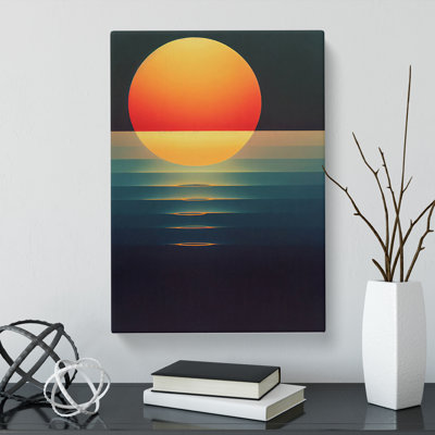 Contemporary Sun Art Vol.3 - Wrapped Canvas
