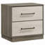 Table de chevet 2 tiroirs Edmondson
