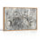 Moon Phases, reproduction d'art sur toile, ensemble de 1
