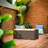 Barton 40 " W 60 Gallons Water Resistant Wicker Deck Box in Brown