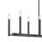 Marbleton 8-Light Dimmable Steel Linear Chandelier-87344394
