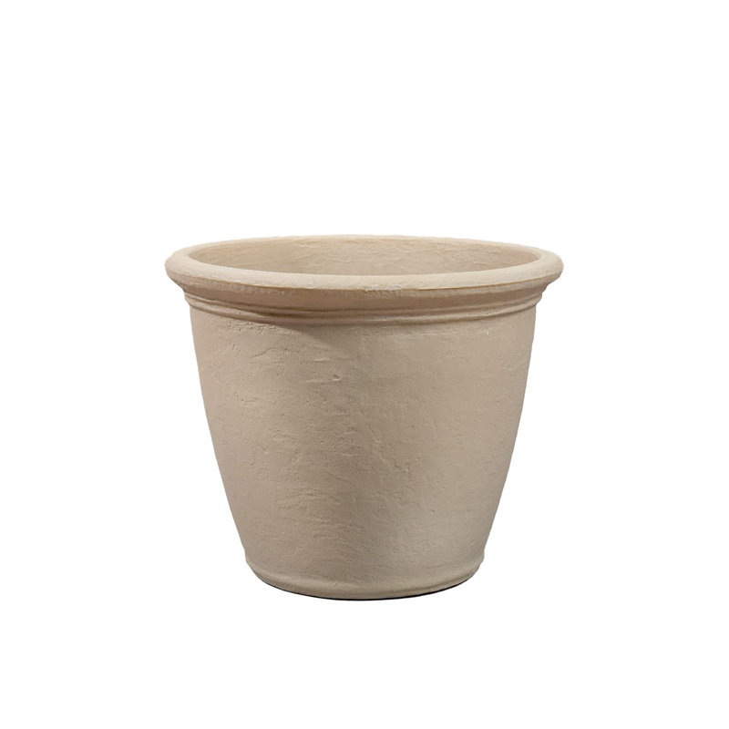 Pot à fleurs en polyéthylène, H 16 po x l 19 po x P 19 po