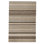 Flatweave Wool Area Rug in Light Blue And Tan