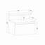 Patchen 39.8cm W Manufactured Wood Bedside Table-675967144