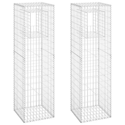 Aarylan 60cm H x 40cm W Silver Metal Wire/Mesh Fence