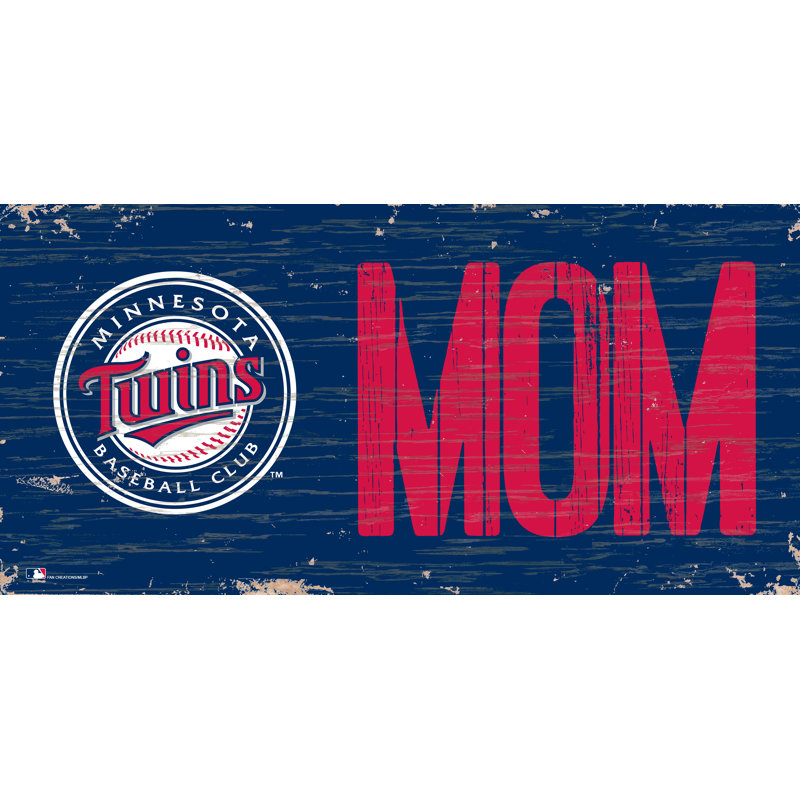 Décoration murale signe maman, Twins de Minnesota