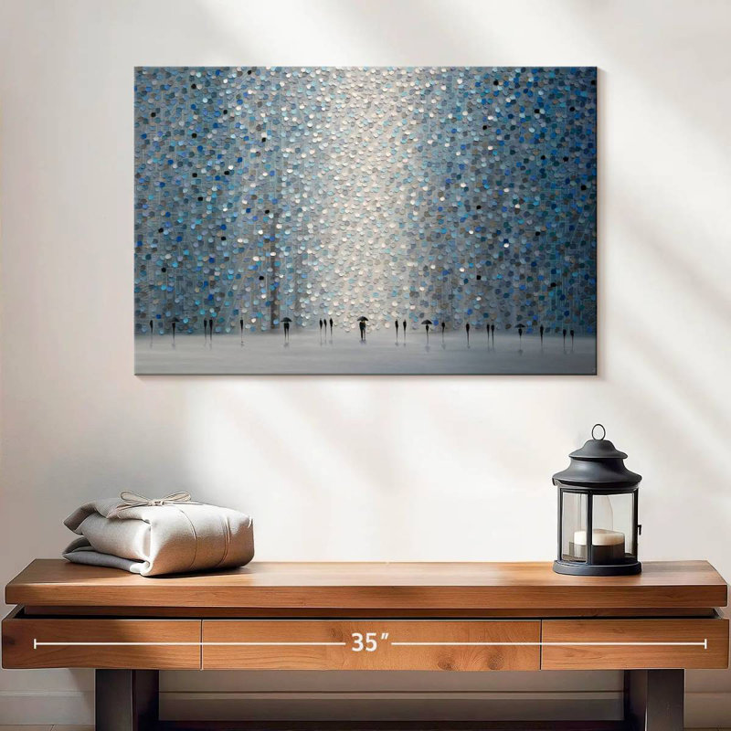 Avery Moonlight Rain, 16" H x 24" W