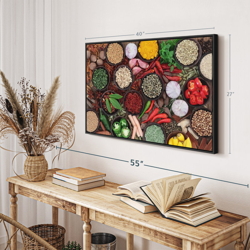 Impression sur toile Fresh Spices, H 40 po x l 27 po