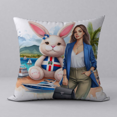 Reversible Throw Pillow