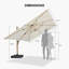 Porte-parapluies d'extérieur 144 po Grain-1177377768