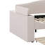 Lit de jour rembourré avec accoudoirs de rangement, couchette et dernier système audio Bluetooth intégré, molleton Teddy-781268571