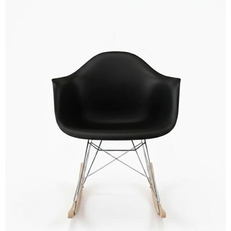 Chaise berçante Loreal Bucket, Black