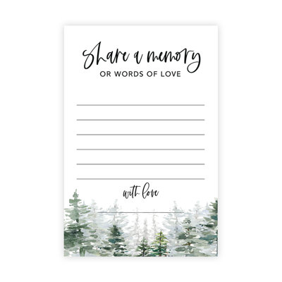 Partage de cartes mémoire Woodland Forest
