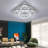 Lecharles Crystal LED Flush Mount