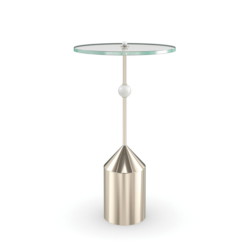 Caracole Classic Glass End Table