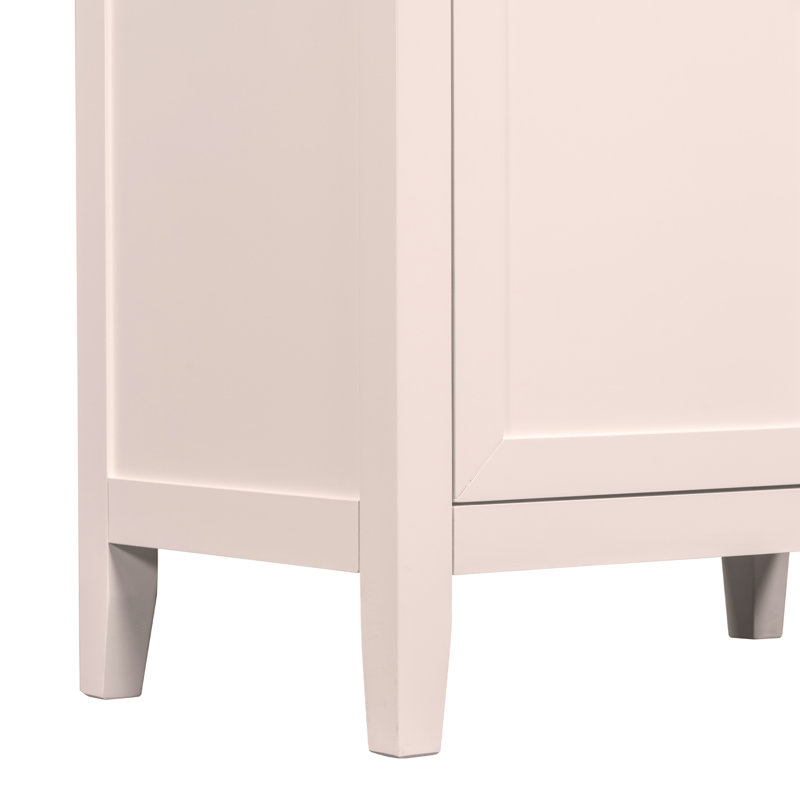 Meuble-lavabo 30 po avec lavabo, armoire de salle de bain blanche avec tiroirs, structure solide et panneau de fibres à densité moyenne