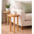 Caspar Round Wood Side Table Set-1833317734