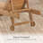 Outsunny Outdoor Chaise Lounge Pool Chair, Built-In Table, Reclining Backrest For Sun Tanning/Sunbathing, Rolling Wheels