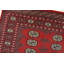 Tapis rouge en laine noué à la main de conception unique 4 pi 1 po x 5 pi 11 po