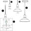 Ocasio 1 - Light Black Pendant