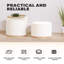 Tray Top Pedestal End Table Set