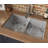 Ruvati 30-inch Low-Divide Undermount Rounded Corners 50/50 Bowl Stainless Steel Kitchen Sink