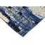 Hand-Knotted High-Quality Blue and Beige Area Rug