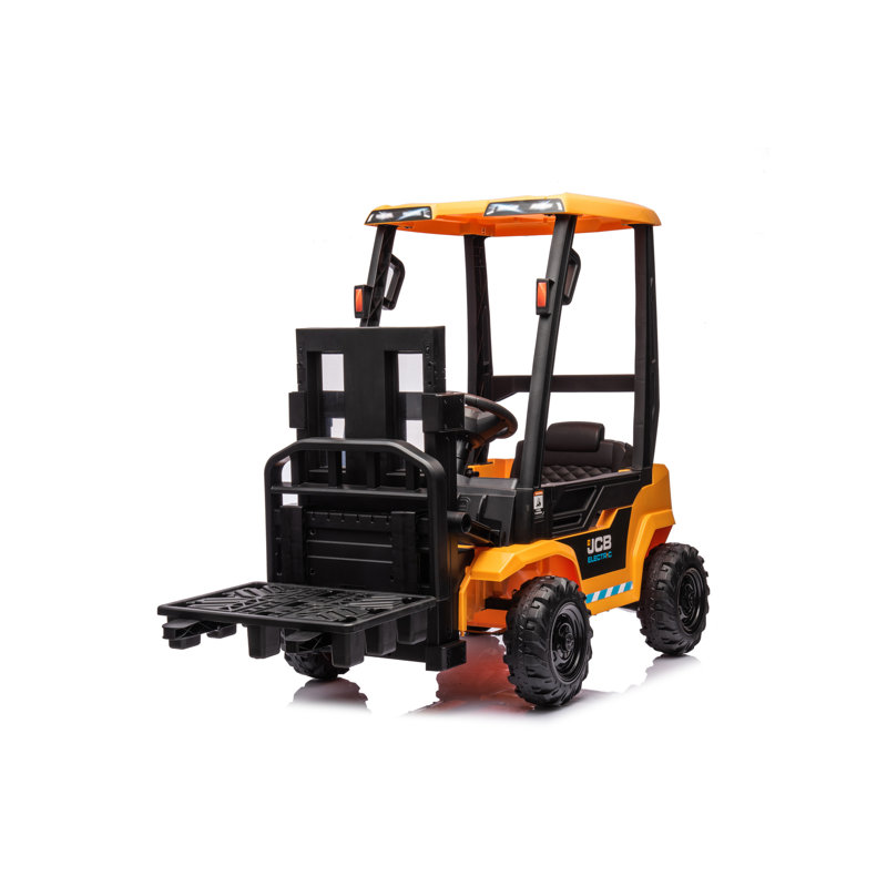 NEECHIPRO 12 V pour enfants sur chariot élévateur, jouet de construction à piles avec télécommande