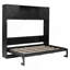 Grand lit escamotable avec armoires de rangement-1751841331