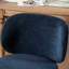 Chaise de salle à manger rembourrée de 20,1 po de largeur, fauteuil d'appoint à haut dossier, sans accoudoirs et pieds en bois massif pour salle à manger, meuble-lavabo, beige, ensemble de 2-1023649124-1024457919