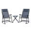 Chaise berçante en métal Gaston-31010074