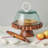 Scalloped Cake Stand - Natural