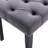 Heng Ming Upholstered Tufted Bench Ottoman , Velvet Dining Bench Bedroom Bench  Footrest Stool Accent Bench For Entryway Dining Room Living Room, Dark Gray-828190747