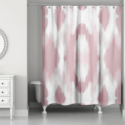 Rideau de douche simple abstrait