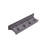 28" Solid Wood Four Hook Wall Mount Coat Rack-731684763