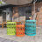 Multi Colored Metal Indoor Outdoor Nesting Accent Table with Carved Trellis Design 3 - Pieces-65234128