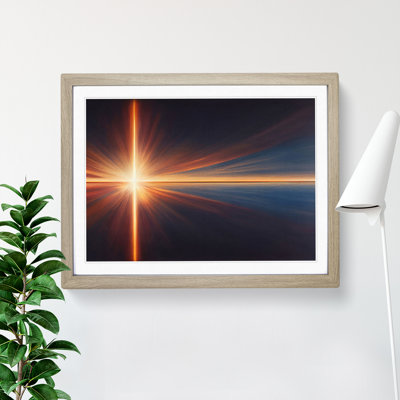 Abstract Sunset Vol.2 - Framed Print