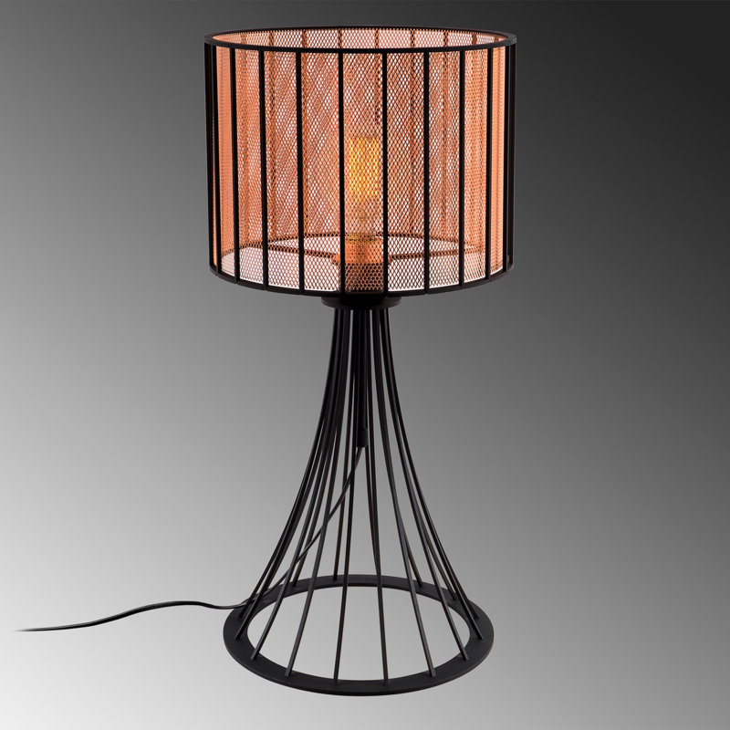 Lampe de table noire 24,02 po Charlize