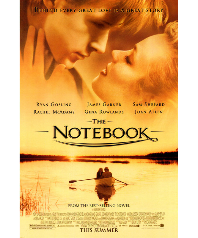 The Notebook, 24" H x 16" W
