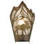 Rustic Lodge 1 - Light Flush Mounted Sconce
