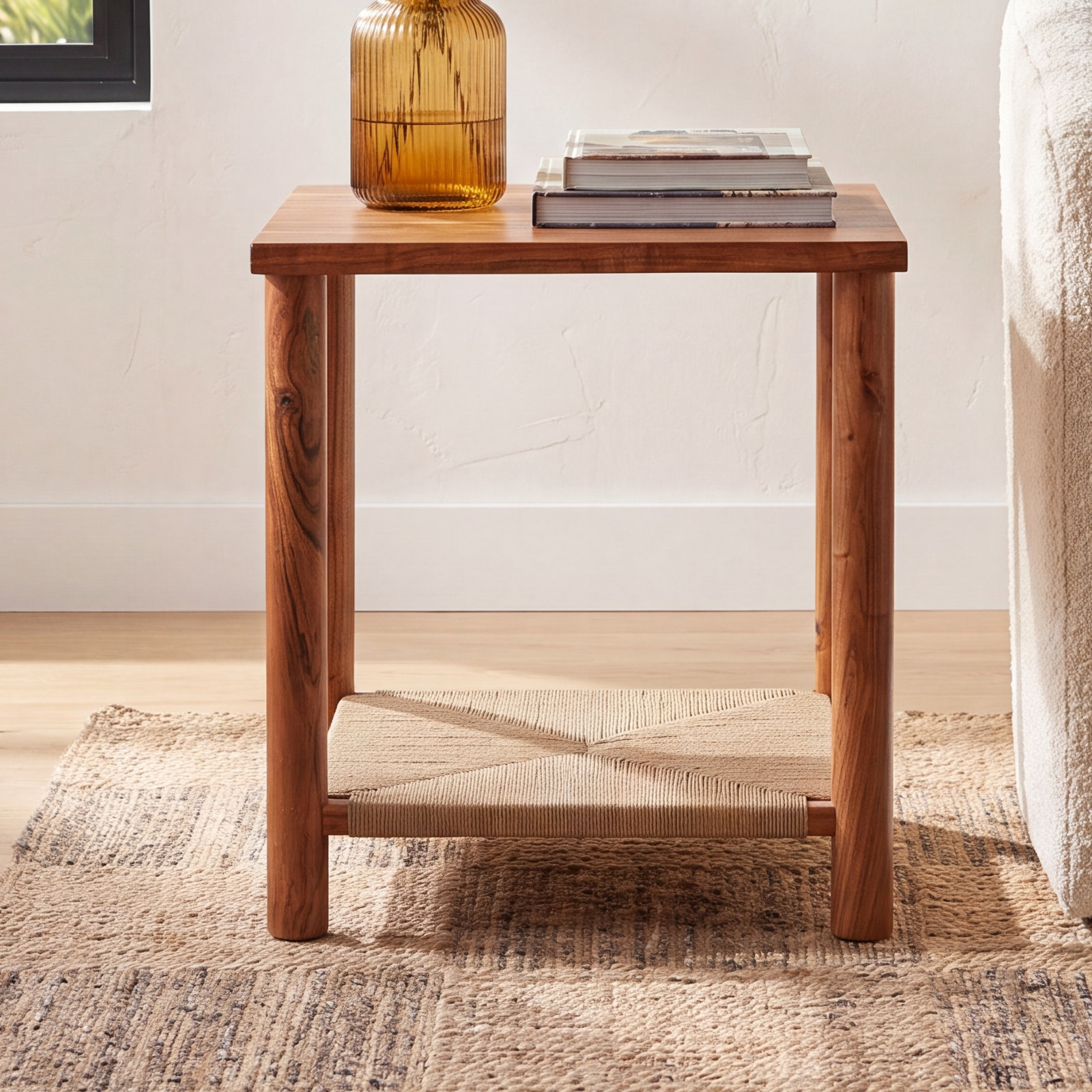 Titus 20" Acacia End Table