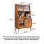 Armoire de rangement murale Nordic
