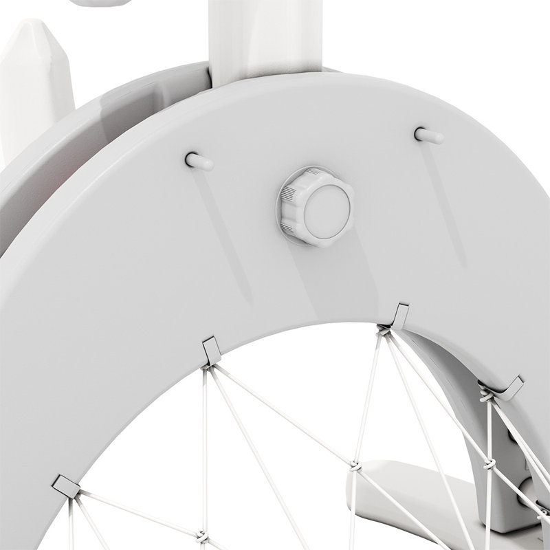 Bontrager Adjustable Height In-Ground Basketball Hoop, Grey